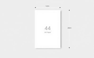 Dimensões Exatas da Folha A4