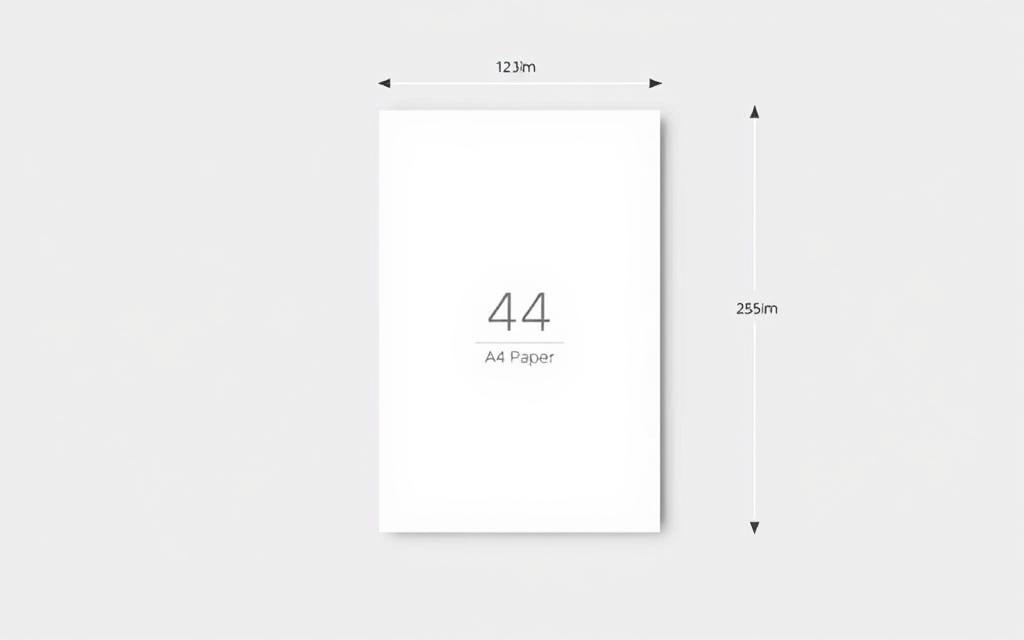 Dimensões Exatas da Folha A4