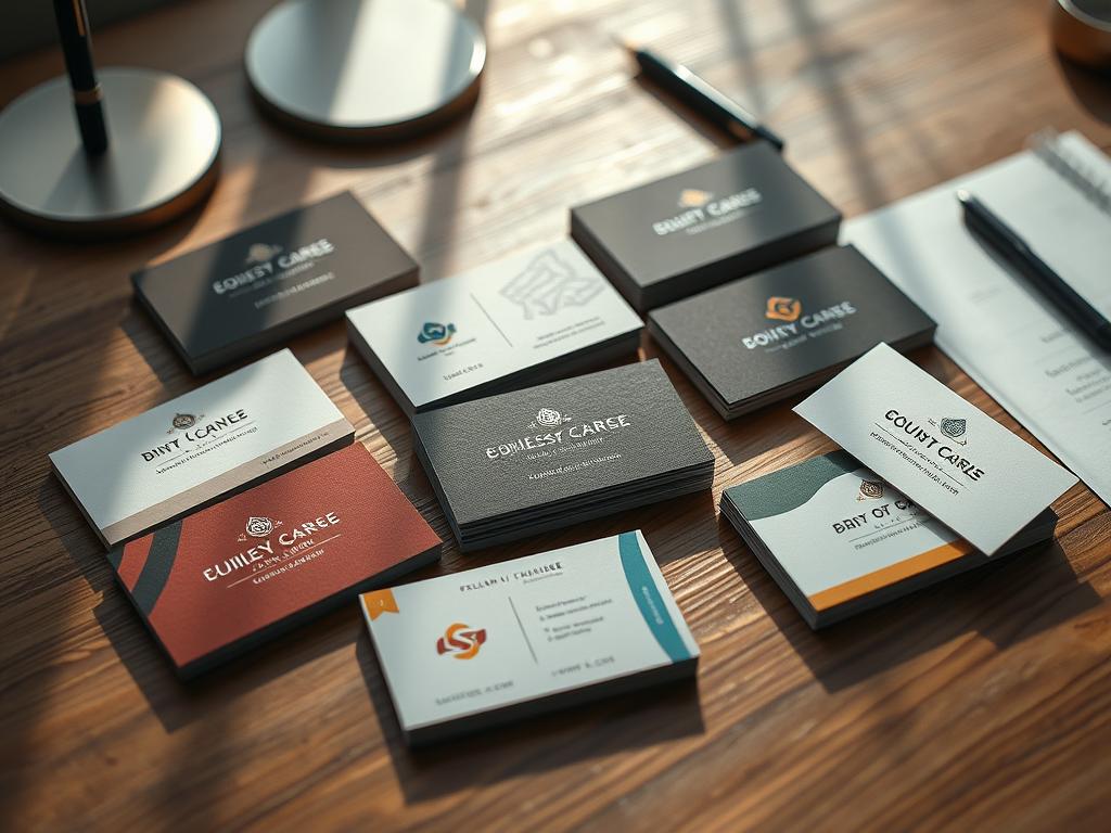 branding cartões de visita