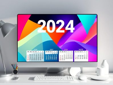 Calendário de Mesa 2024: Modelos para Imprimir e Personalizar