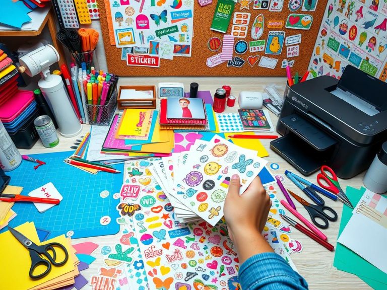 Como Fazer Adesivos Personalizados: Passo a Passo