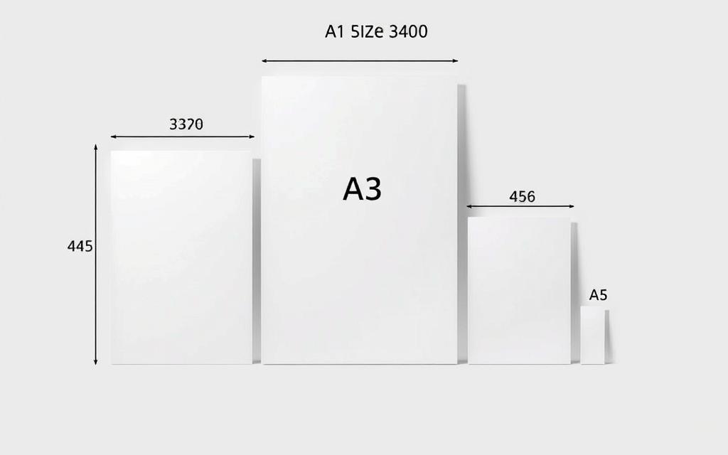 comparação formatos série A