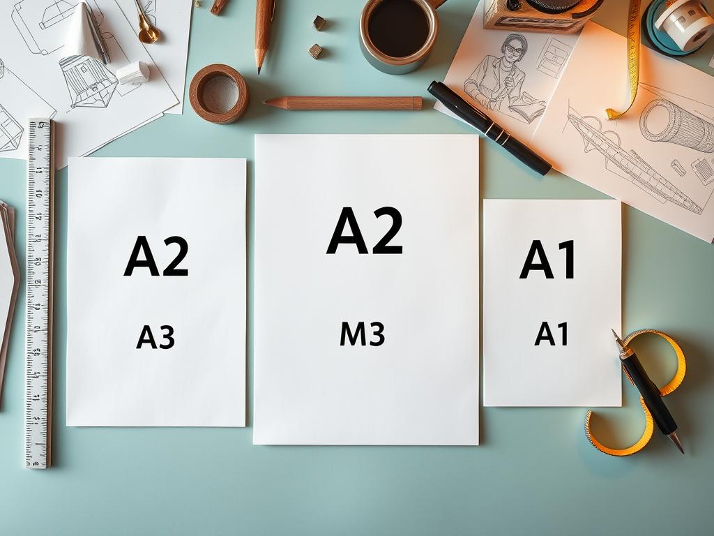 comparação papel a2 com outros formatos