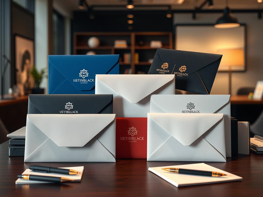 design de envelopes personalizados