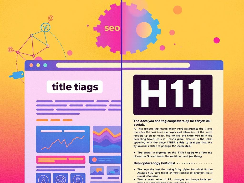 diferença title tag H1