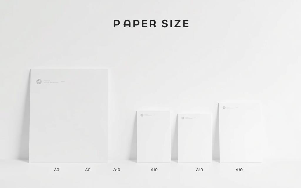 dimensões do papel A0 a A10