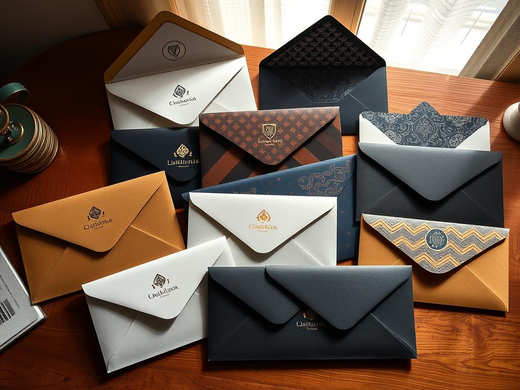 envelopes personalizados vendidos pela Gráfica Boa Vista