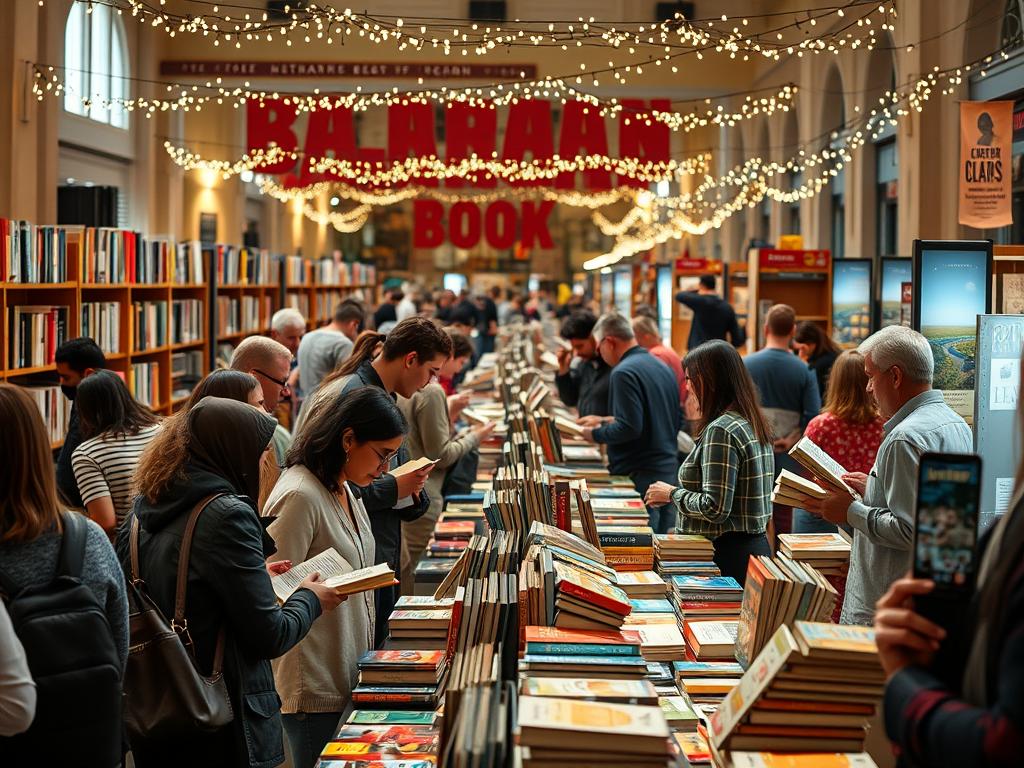 eventos literários, feiras de livros, lançamentos