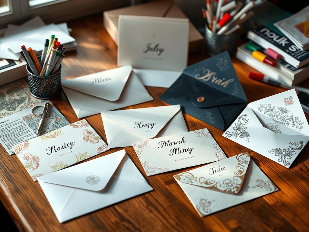 introdução aos envelopes personalizados