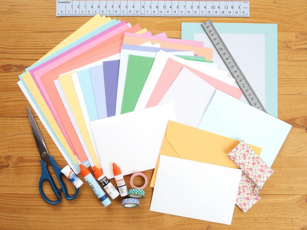 materiais para envelopes