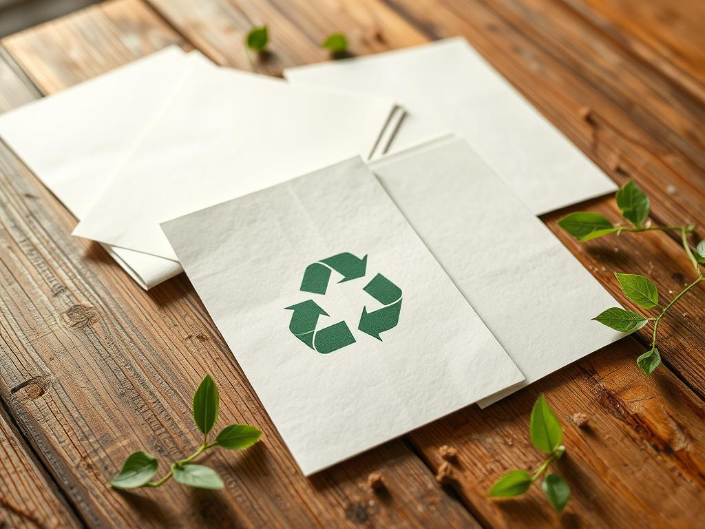 papel a5 reciclável