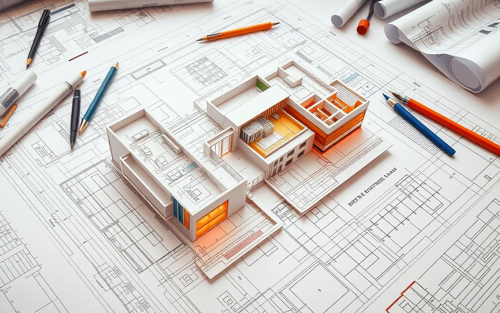 plotagem em projetos de arquitetura