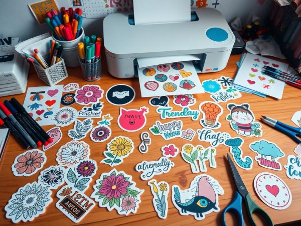 Como Criar Adesivos para Imprimir em Casa ou na Gráfica
