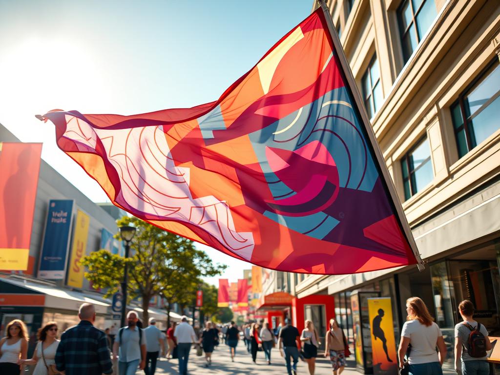 Wind Banner: Atraia Atenção com Publicidade em Movimento