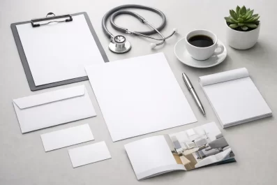 Exemplo de papelaria para consultório