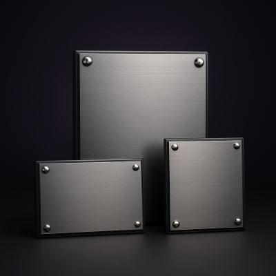 Placa PVC Personalizada — Adesivo Vinil