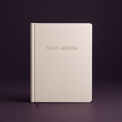 Agenda Diária A6 2026 Capa Maleável