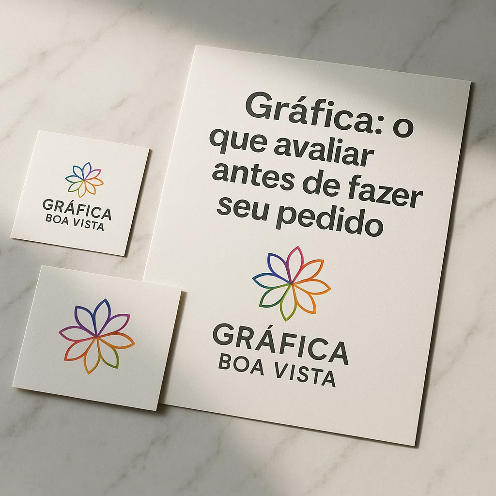 Gráfica: o que avaliar antes de fazer seu pedido