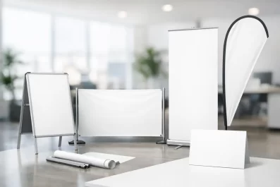 Melhores formatos de banner impresso