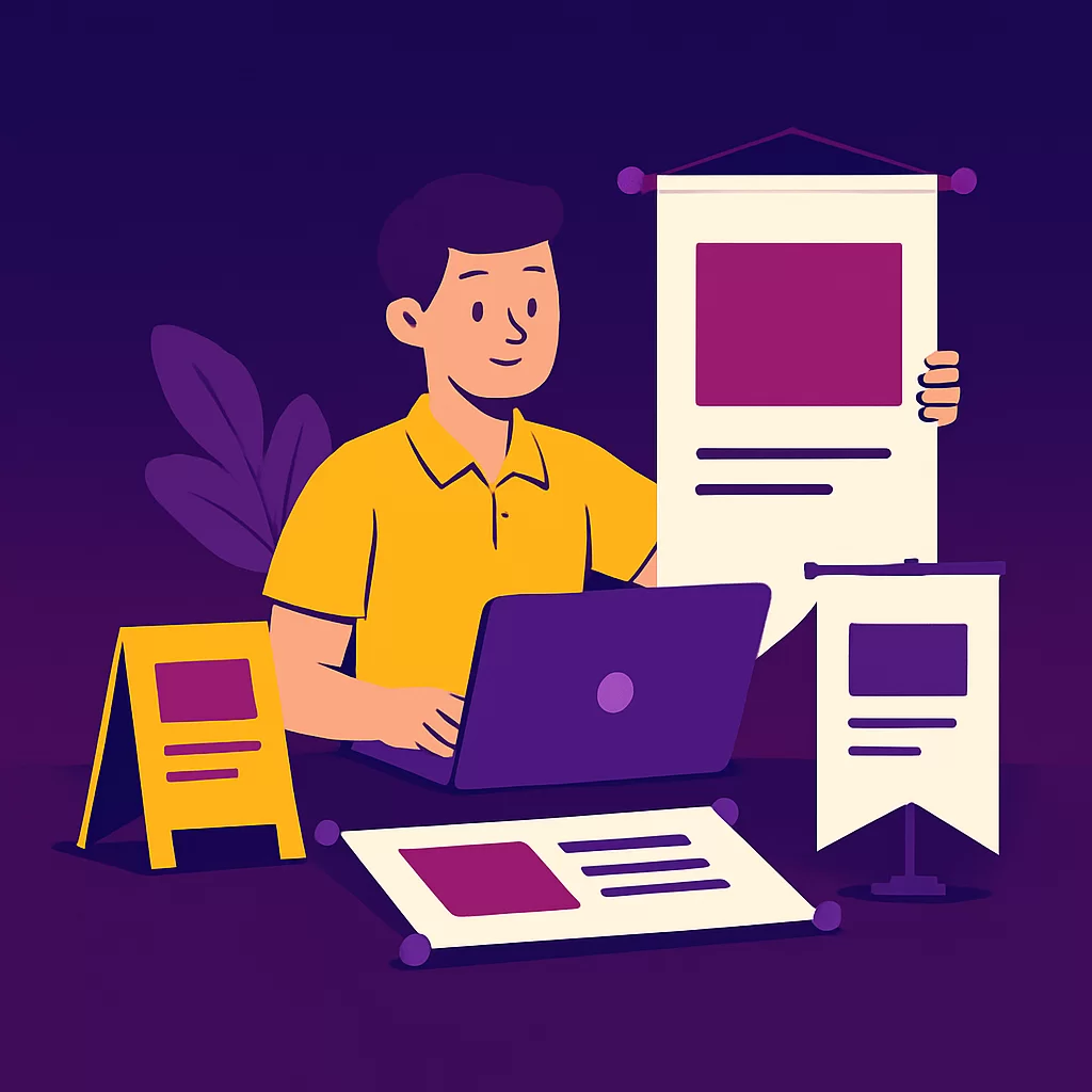 Melhores formatos de banner impresso