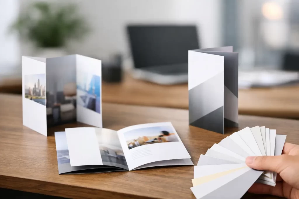 Qual papel usar para folder? Veja o ideal