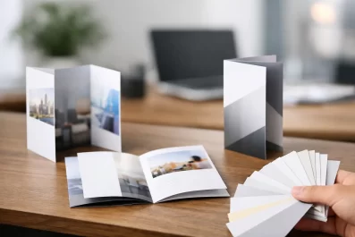 Qual papel usar para folder? Veja o ideal