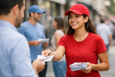 Como vender mais com panfletagem na prática