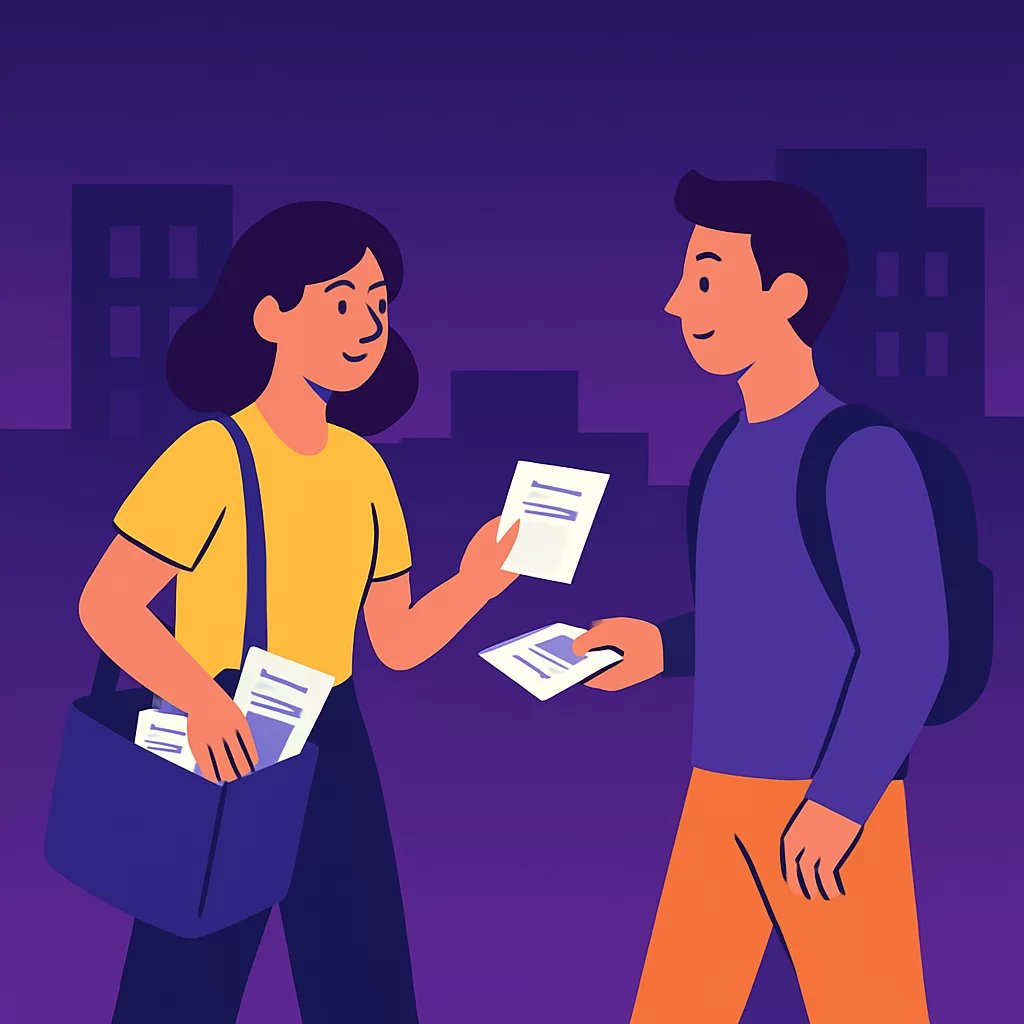 Como vender mais com panfletagem na prática