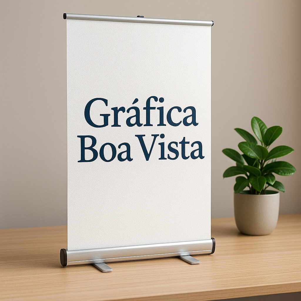 Banner e lona impressos em uma gráfica em Curitiba, com atendimento profissional