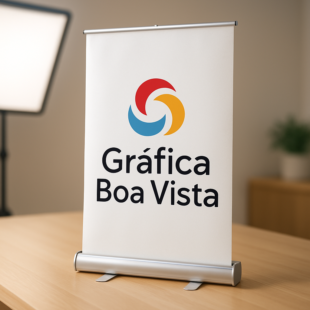 Banner e lona impressos em uma gráfica em Curitiba, com atendimento profissional