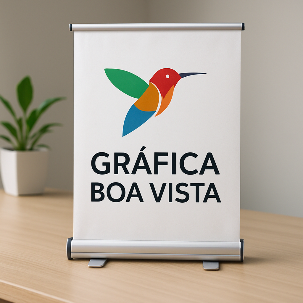 Banner e lona impressos em uma gráfica em Curitiba, com atendimento profissional