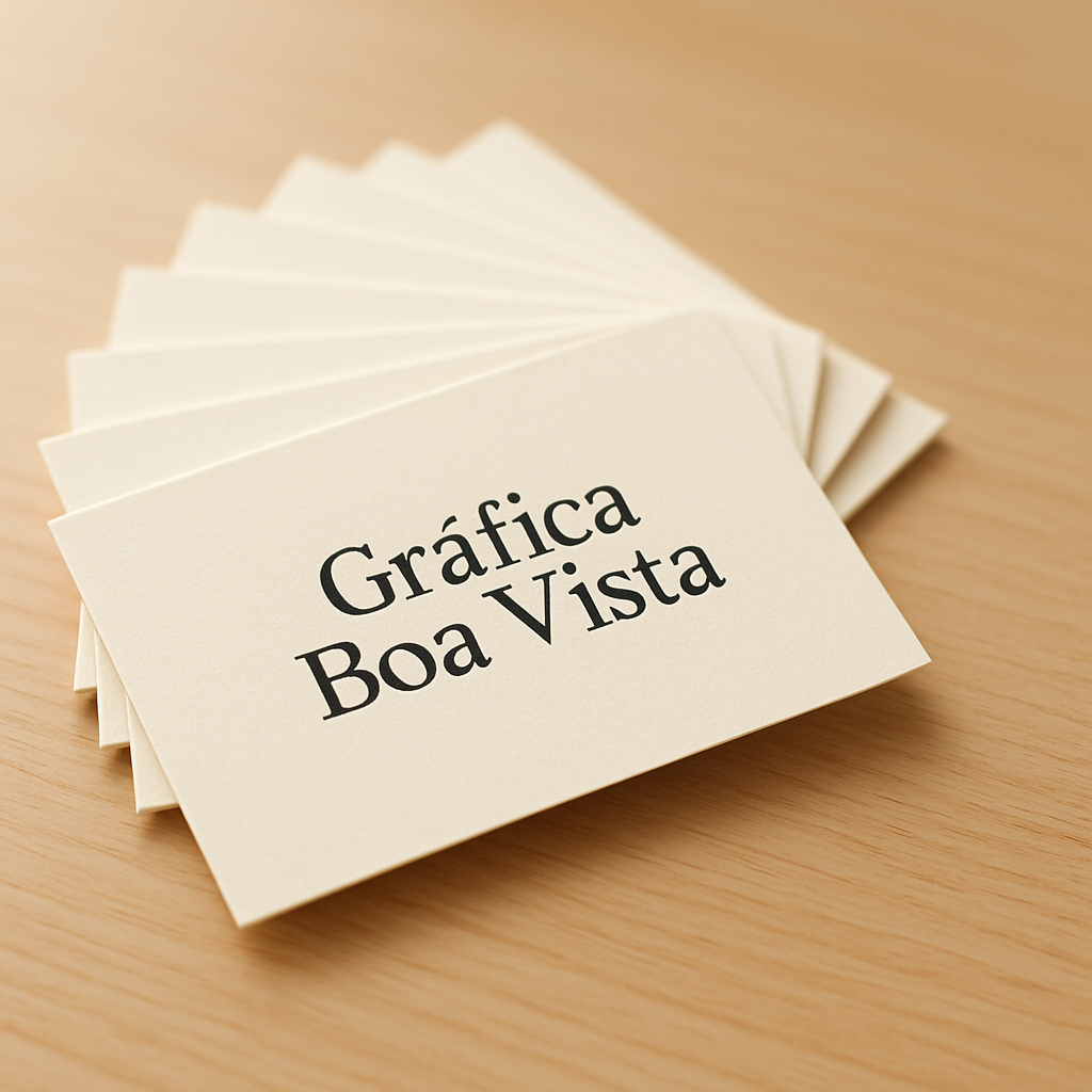 Cartão de visita para clínicas e consultórios sobre uma recepção moderna de clínica, com acabamento profissional
