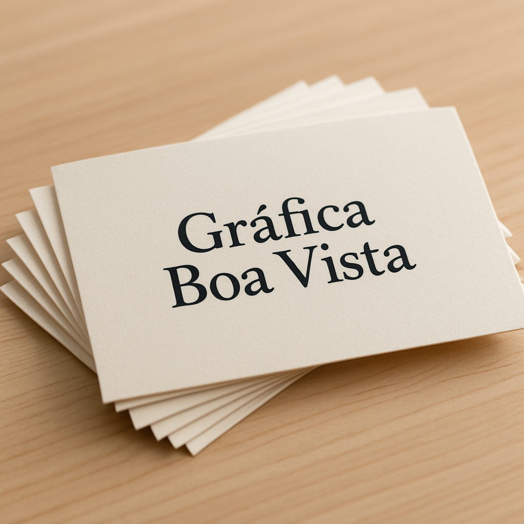 Cartão de visita para clínicas e consultórios sobre uma recepção moderna de clínica, com acabamento profissional