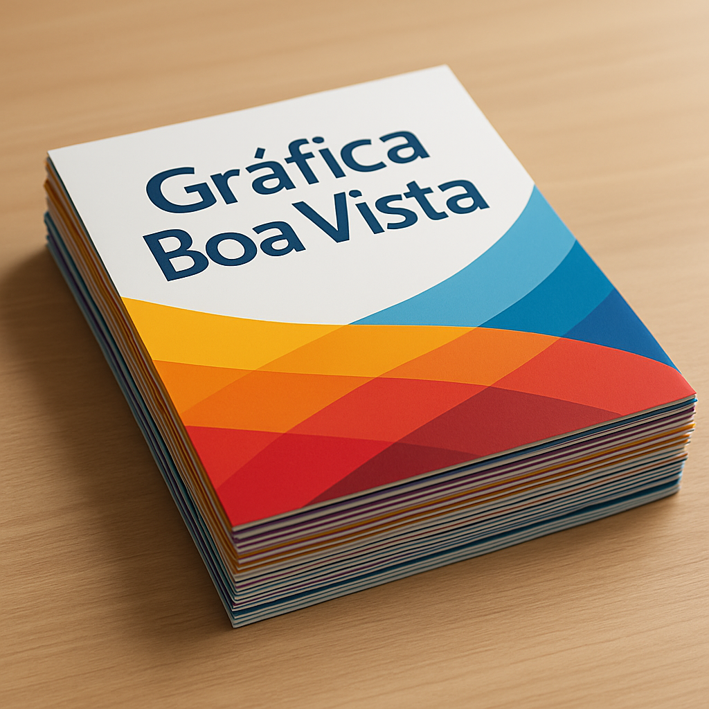 Panfletos profissionais sobre a recepção de uma clínica moderna