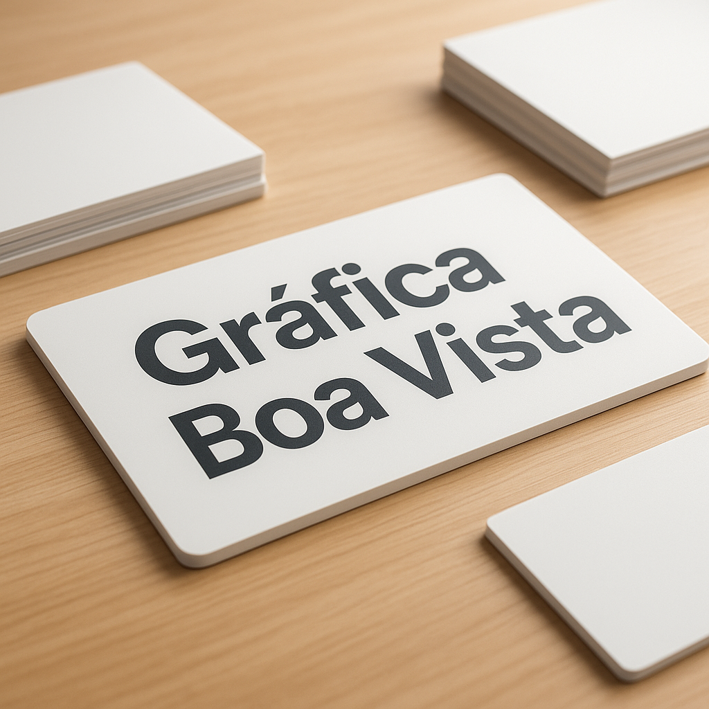 Placa PVC/PS em ambiente de clínica moderna com sinalização limpa e profissional