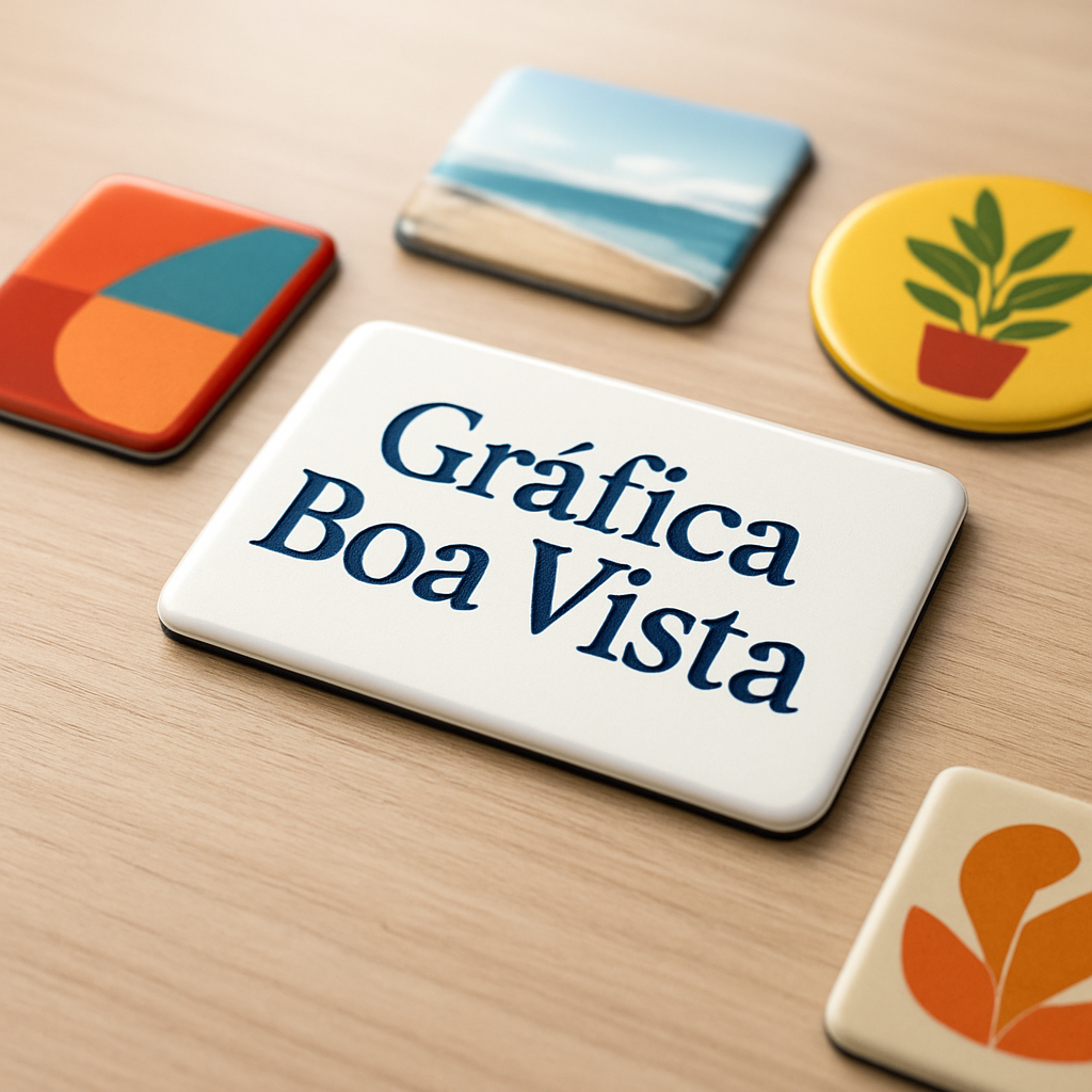 Ímãs de geladeira personalizados em Curitiba com acabamento profissional