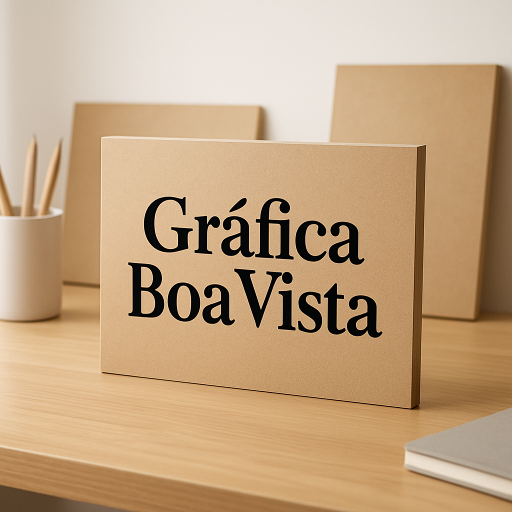 Quadros MDF personalizados em uma gráfica em Curitiba, com acabamento profissional