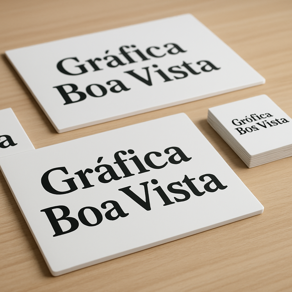 Recepção de clínica moderna com placas PVC/PS em portas e paredes, ambiente limpo e profissional