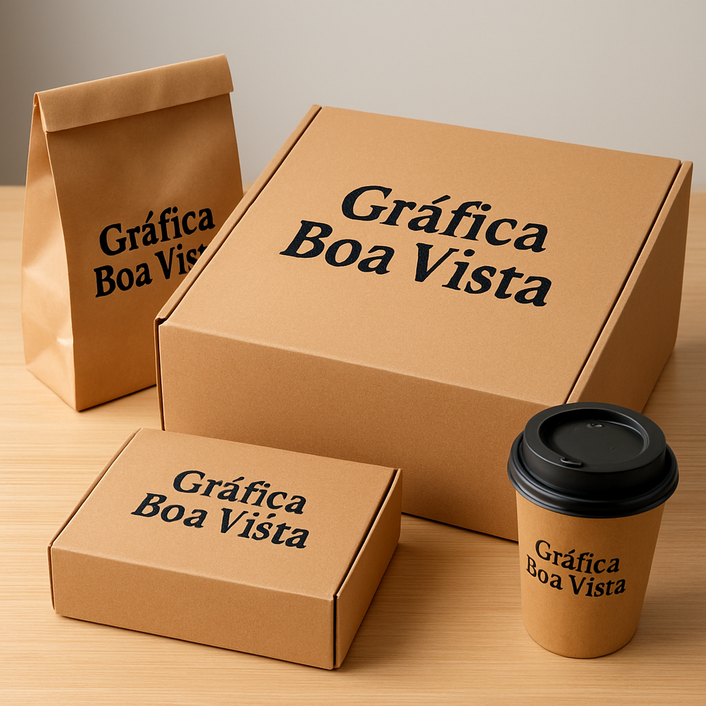 Caixas para delivery personalizadas para clínicas e consultórios em ambiente profissional