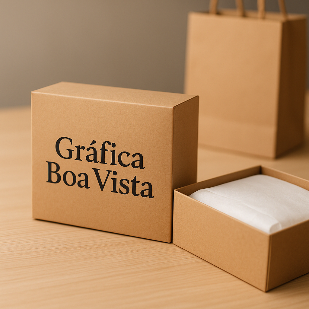 Caixas para presente personalizadas para clínicas e consultórios em ambiente profissional