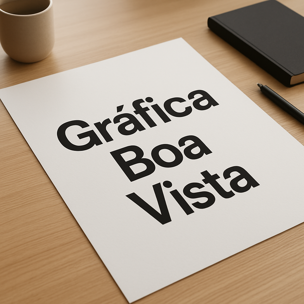 Cartaz A3 em recepção de clínica e consultório com ambiente profissional