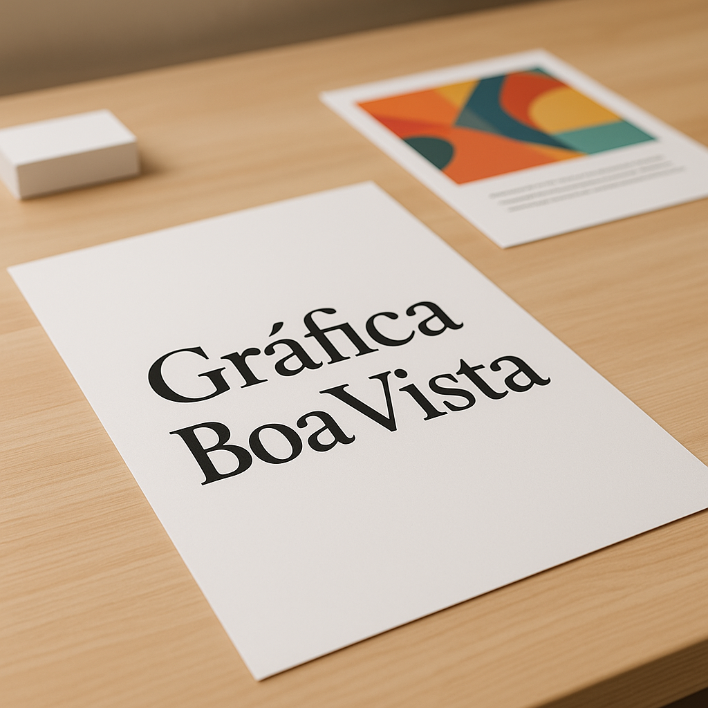 Cartazes impressos em gráfica de Curitiba com visual profissional e acabamento de qualidade