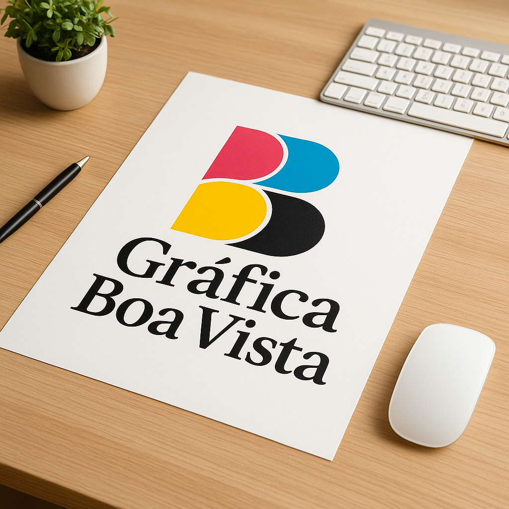 Cartazes impressos em ambiente de gráfica profissional em Curitiba