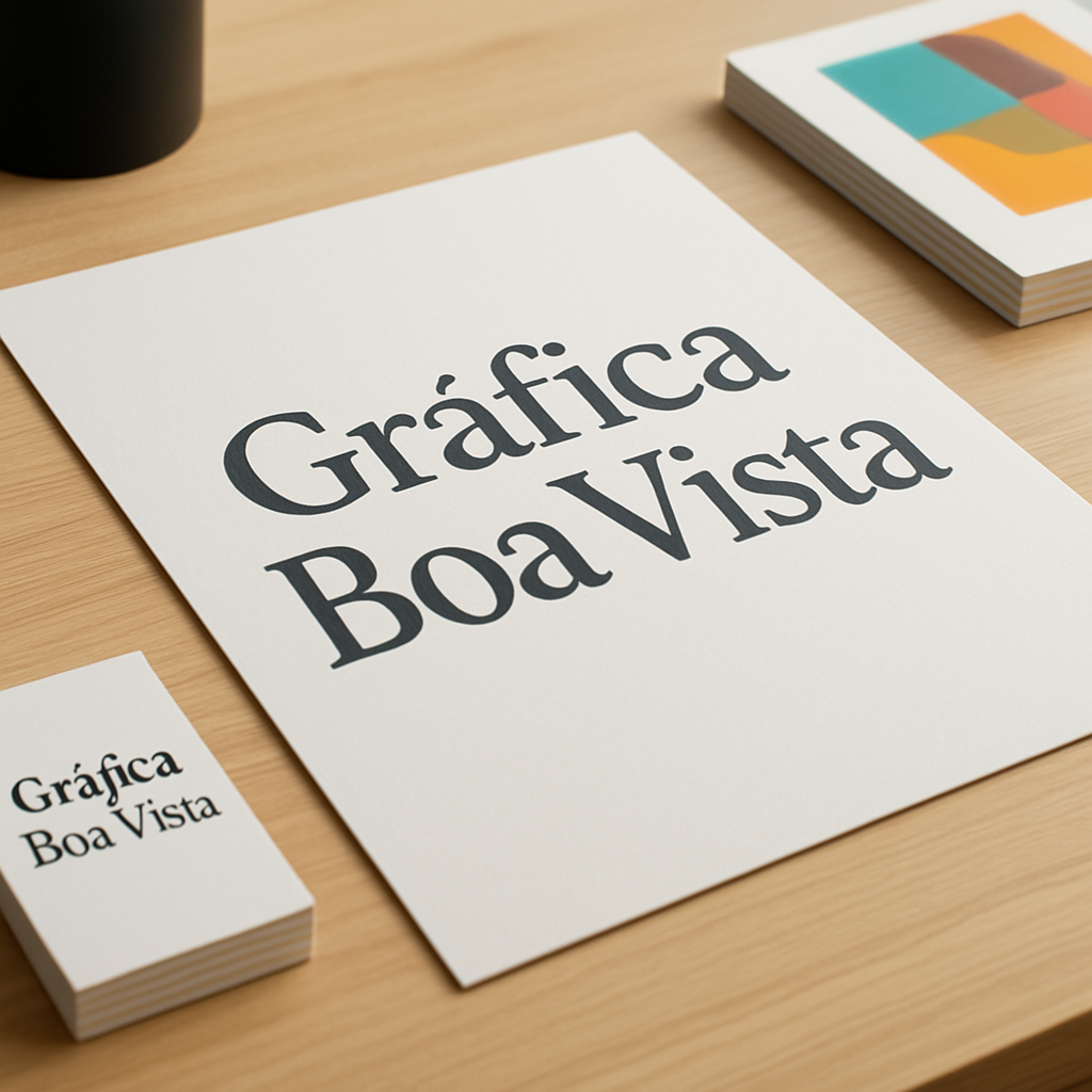 Cartazes impressos em ambiente de gráfica profissional em Curitiba