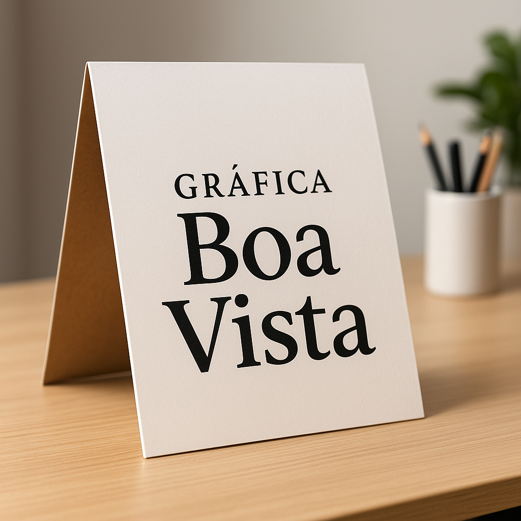 Cavalete em frente a clínica com visual profissional e informativo