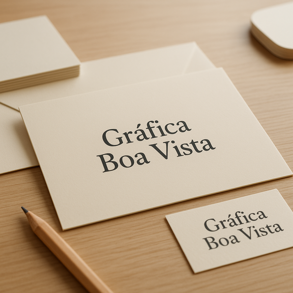 Convite impresso para clínicas e consultórios em papel sofisticado, com visual profissional e acabamento elegante
