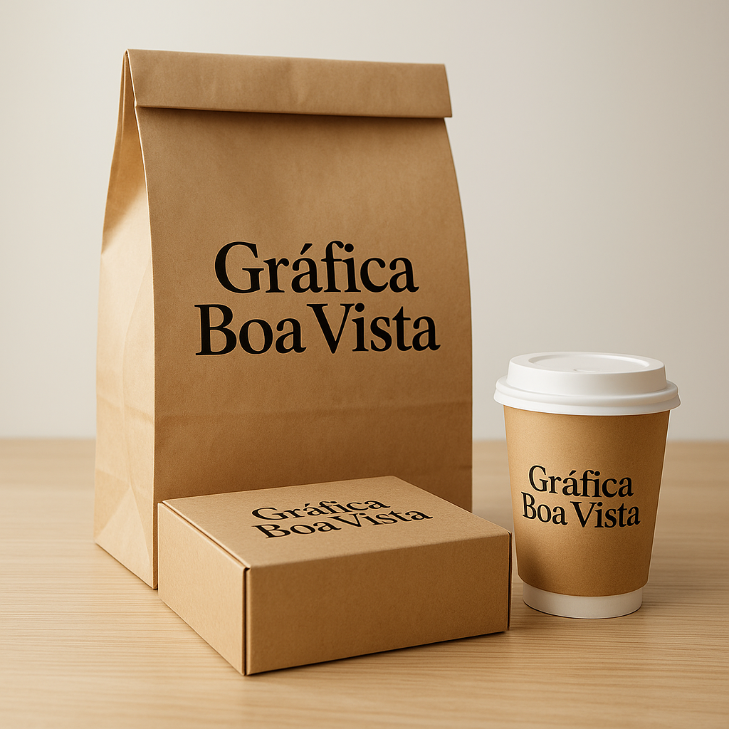 Embalagens para delivery personalizadas em Curitiba em uma gráfica profissional