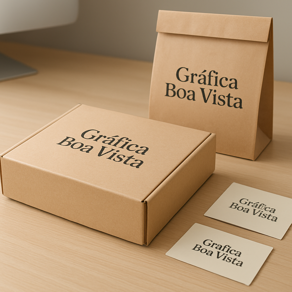 Caixas personalizadas produzidas em gráfica de Curitiba com acabamento profissional