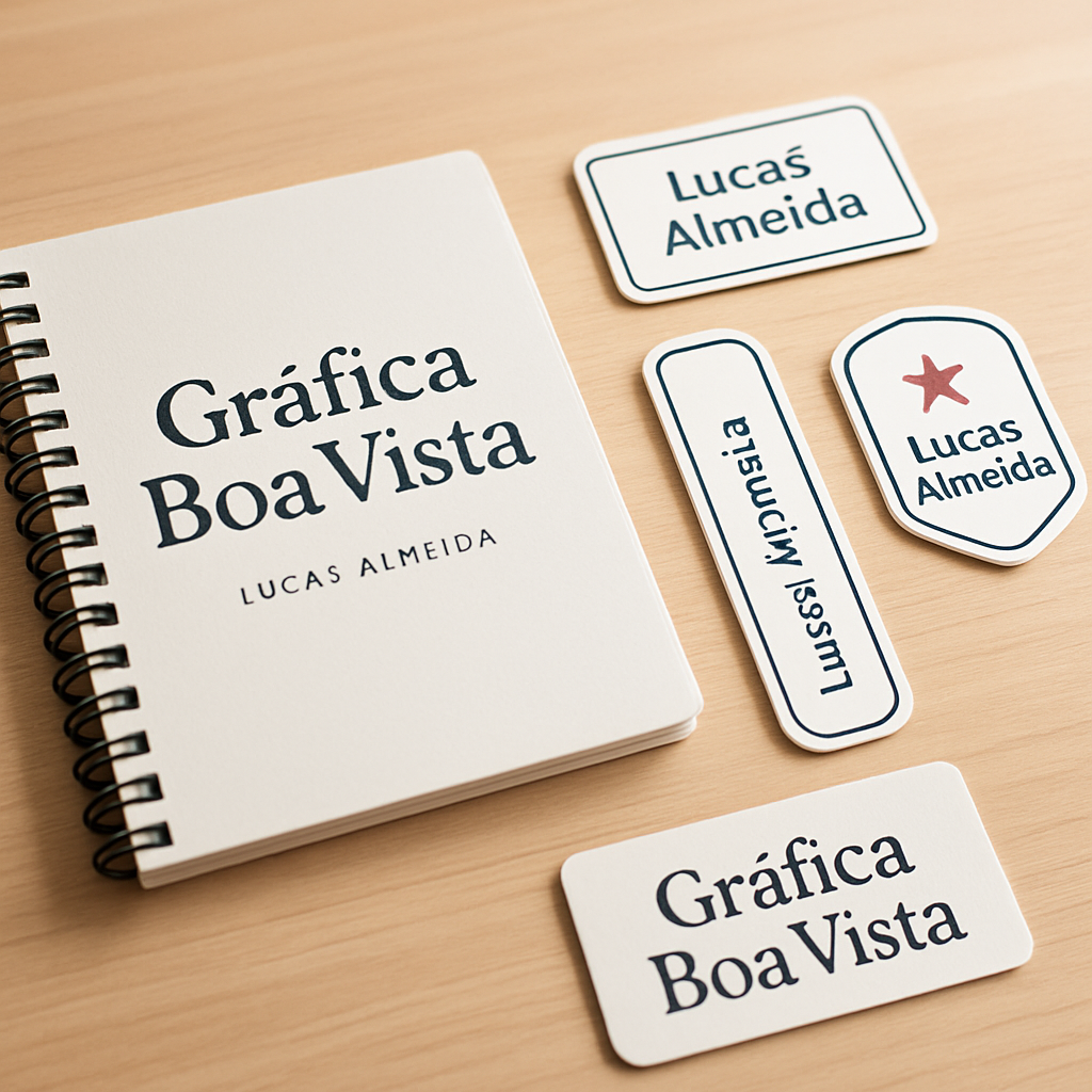 Combo etiqueta escolar personalizado em Curitiba com etiquetas para caderno, lancheira e estojo