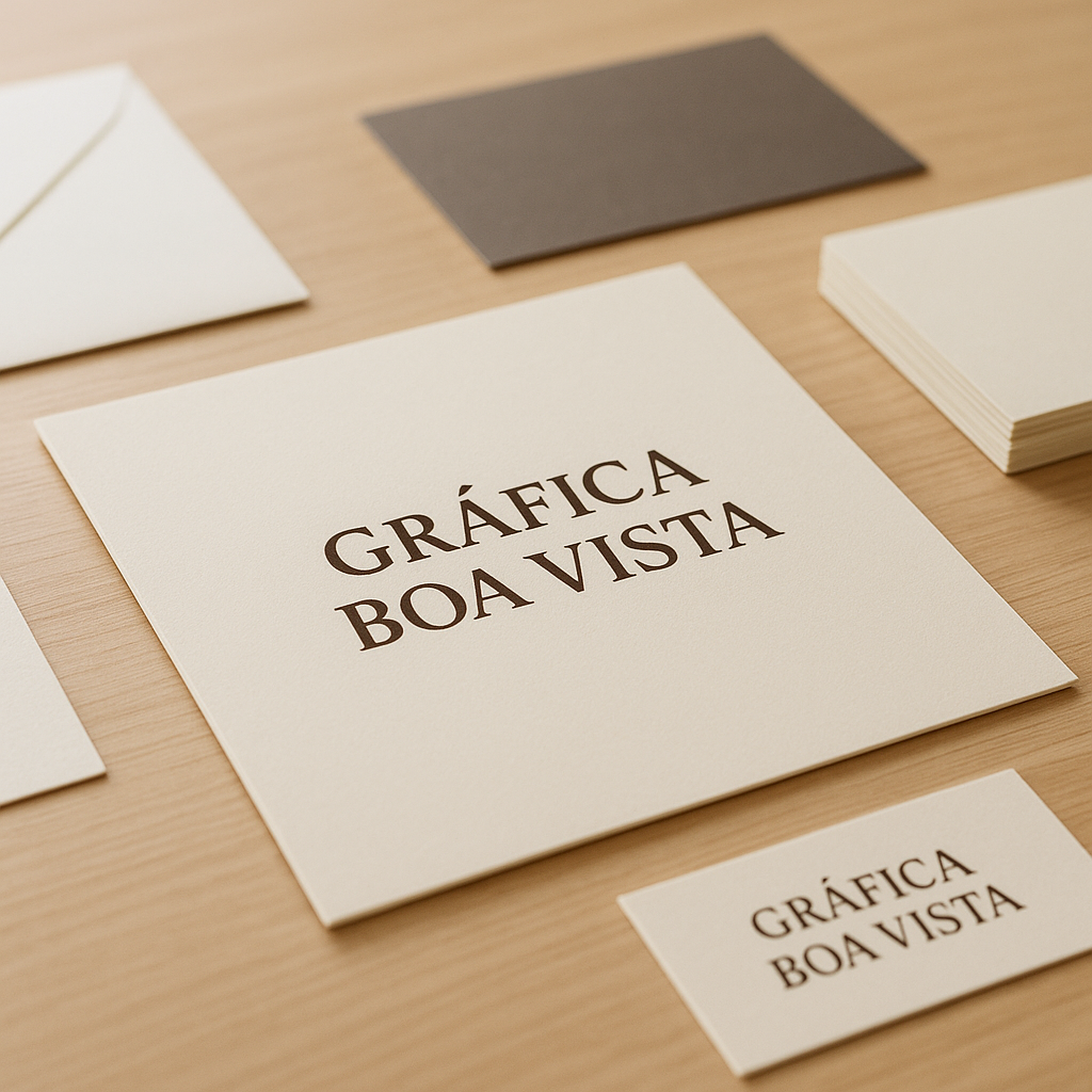 Convites personalizados em uma gráfica de Curitiba, com acabamento elegante e apresentação profissional